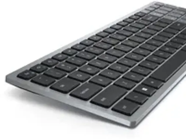 OUTLET Clavier sans fil + Bluetooth DELL KB740 QWERTY Noir