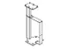 support UC p. table de bureau HxlxP 505x515x275mm