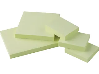 Memoblok Quantore 38x51mm geel - 4