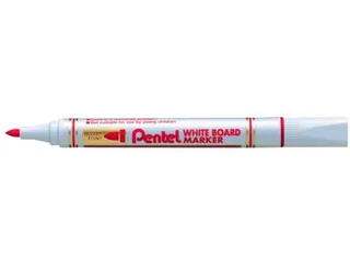 Pentel whiteboardmarker MW85 rood - 2