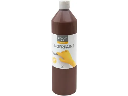 vingerverf Happy set met 10 flesjes 750 ml assorti