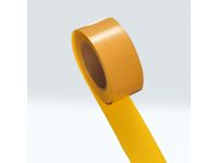 tape PVC geel band LxB 25mx75mm