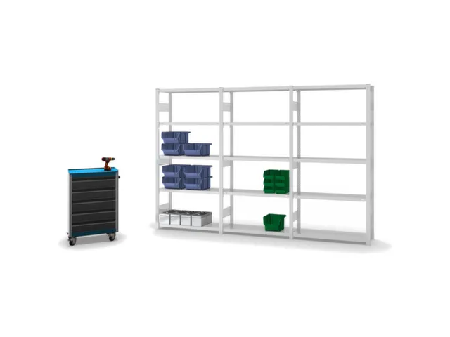 rayonnage modulaire,rayonnage départ,HxlxP 2000x1060x335mm