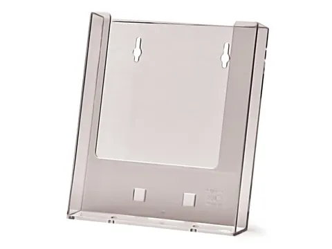 Folderhouder Balie of Wand 1x A5 Acrylglas Staand