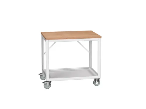 werkbank,verrijdbaar,HxBxD 930x1000x800mm,multiplexblad