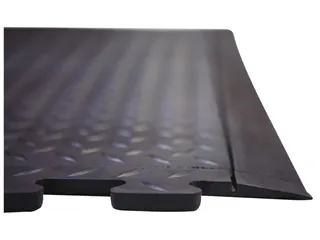 werkplek-vloerbedekking,kliksysteem,HxLxB 13x710x780mm,rubber - 1