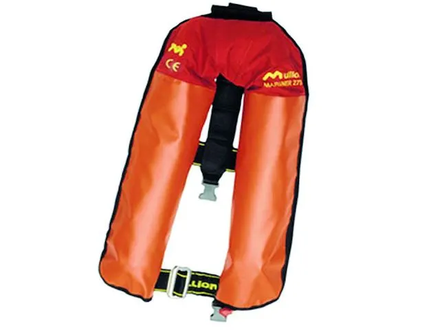 Mullion Reddingsvest 275N Rood CE Automaat UM HR Systeem
