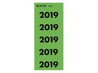 Zelfklevend rugetiket 2019, groen