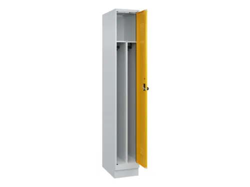 locker voor scheiding van kleding,HxBxD 1950x300x500mm,1vak