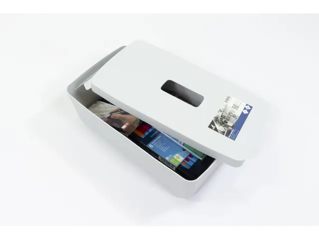 Couvercle Kangaro S PP gris pour boîte de rangement de 5/8 litres