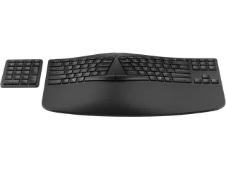 HP 960 Draadloos Toetsenbord Ergonomisch + Numeriek QWERTY Zwart - 4