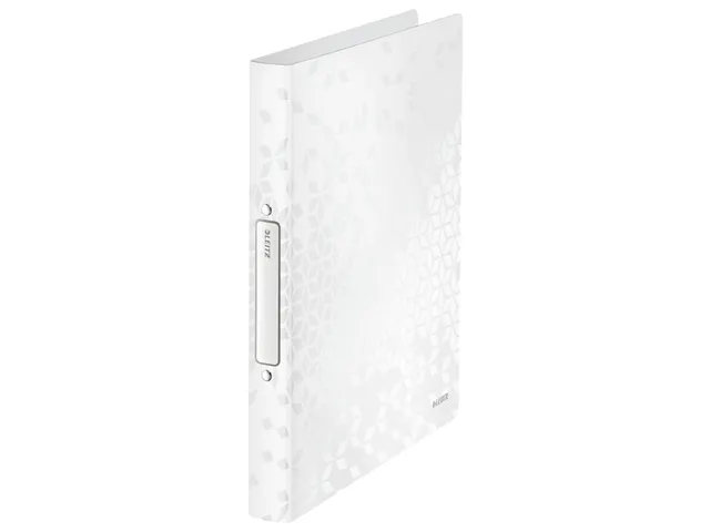 Ringband Leitz WOW A4 2-rings O-mech 25mm PP wit