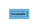 Consumptiebon Combicraft 57x30mm 2-zijdig 2x1000 stuks blauw