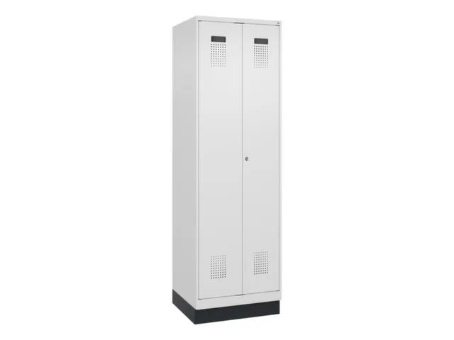 locker voor scheiding van kleding,HxBxD 1950x600x500mm,2vak