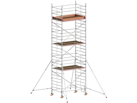rolsteiger,reik H 8,4m,steiger H 7,64m,3platform(s),m. luik