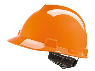 MSA V-Gard veiligheidshelm met Fas-Trac III binnenwerk Oranje - 1