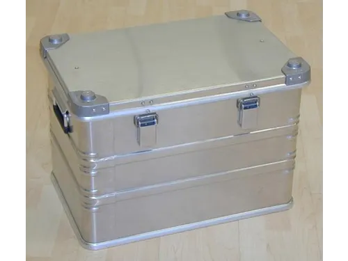 Alu-Transportkiste,Inhalt 70l,LxBxH 600x400x410mm (Außen)
