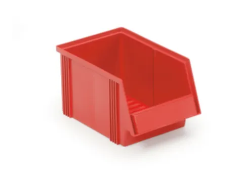 magazijnbak,HxBxD 156x186x300mm,5l,PP,rood