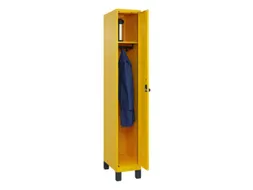 locker,HxBxD 1950x300x500mm,1vak,vak B 300mm,draaigrendel,voeten