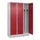 locker voor scheiding van kleding,HxBxD 1950x1200x500mm,3vak