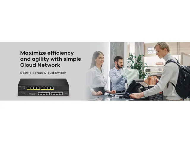 GS1915-8, 8-port GbE Smart Managed Switch