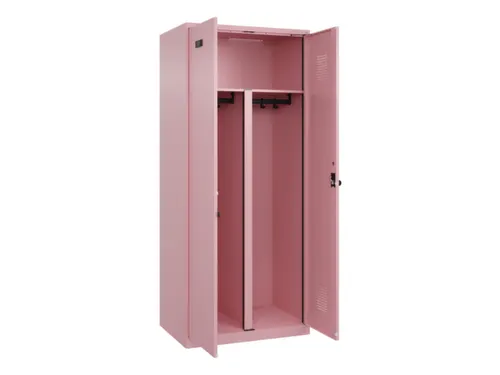 PBM-locker,HxBxD 1850x800x500mm,2vak,vak B 400mm,draaigrendel