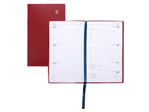 Agenda 2027 Ryam Memoplan 7 Suprema 7dagen/2pagina's bordeaux