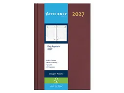 Agenda 2027 Ryam Efficiency Baladek 1dag/1pagina bordeaux