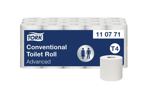 Toiletpapier Tork T4 110771 Advanced 2-laags Wit 400 Vel 30 rollen