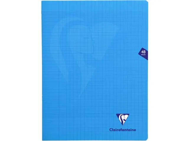 Clairefontaine schrift Mimesys A4+ 24 vel Seyès, kaft in PP assorti