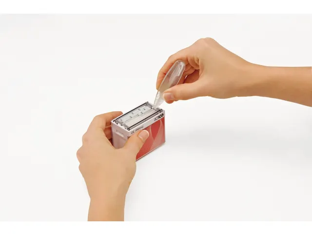 Tekststempel Colop Printer 30/1 5regels 47x18mm zwart