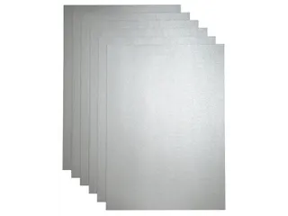 Kopieerpapier Papicolor A4 120gr 6 vel metallic zilver - 1