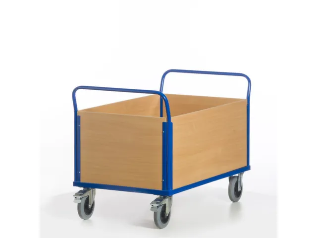 chariots à quadruple paroi,force 600kg,plateau Lxl 1200x770mm