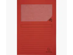 Venstermap Exacompta Forever L-map 120gr karton Rood