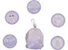 Mini sac Beckmann Unicorn Princess Purple incl. 5 boutons Mini sac à