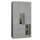lockerkast,HxBxD 1850x900x500mm,3x3vakken,RAL7035,front RAL6011