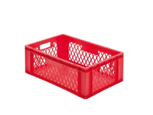 Euronorm-Stapelbak 40l H X L X B 210x600x400mm Rood
