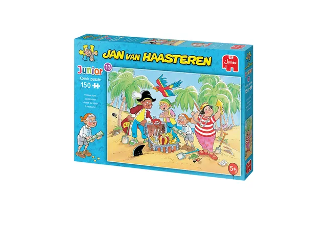 Puzzel JvH Junior 13 Treasure Hunt 150 stukjes