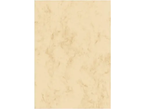 Designpapier Sigel A4 90 Gram Marmer Beige pak à 100 vel