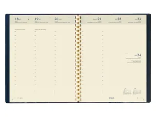 Agendavulling 2027 Brepols Concorde 7dagen/2pagina's crème - 2