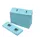 Nummerblok 42x105mm nummering 1-1000 blauw 10 stuks