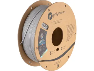 PolyLite CosPLA Version A Easily Sandable grijs/zilver 1kg 3D Filament - 1
