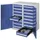 Materiaalkast Scheidingswand Dub Deur 1100x1000x600mm 16laden Ral5010