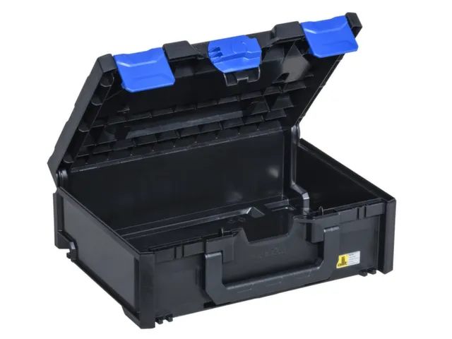 Assortimentskoffer,HxBxD 145x396x296mm,ABS,koffer zwart