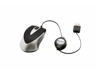 Verbatim Go Mini muis Ambidexter kabel optisch 1000DPI zwart - 3