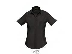 Sol'S L620 dames hemd voor SLS, zwart, maat XL, per stuk