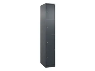 lockerkast,HxBxD 1850x300x500mm,1x4vakken,vak B 300mm,cil.-slot - 1