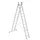 multifunctionele reformladder,2x12,sporten,balk L 6,14m,aluminium