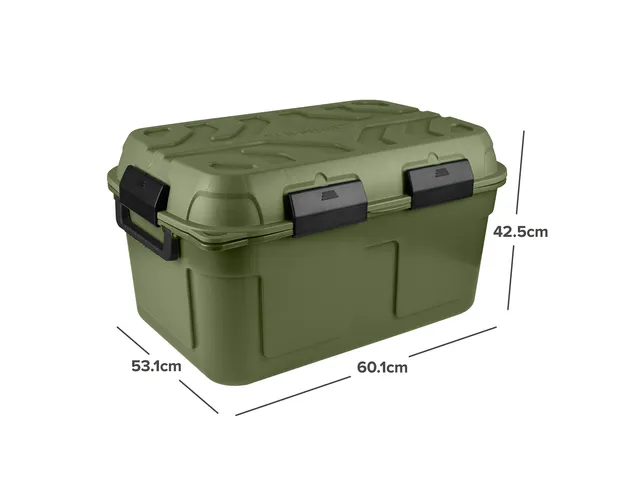 Boîte hermetique étanche Q-Line 130L Kaki