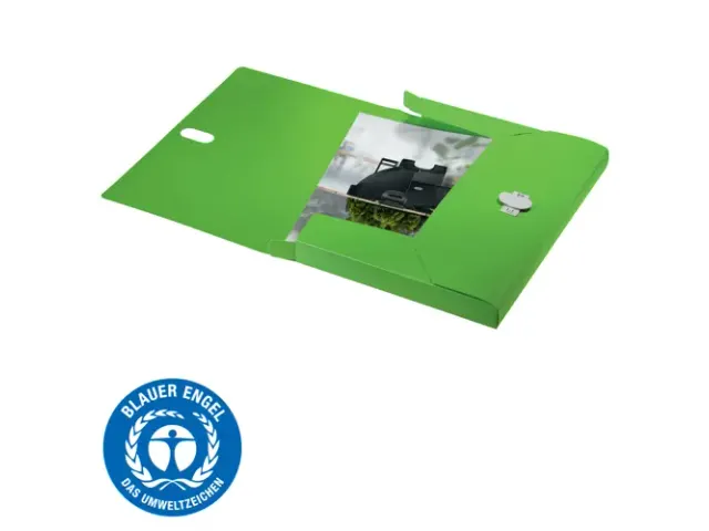 Recycle pochette documents, A4, vert